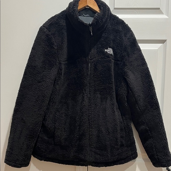 The North Face Charcoal Quilted & Black Reversible Jacket - Picture 3 of 3